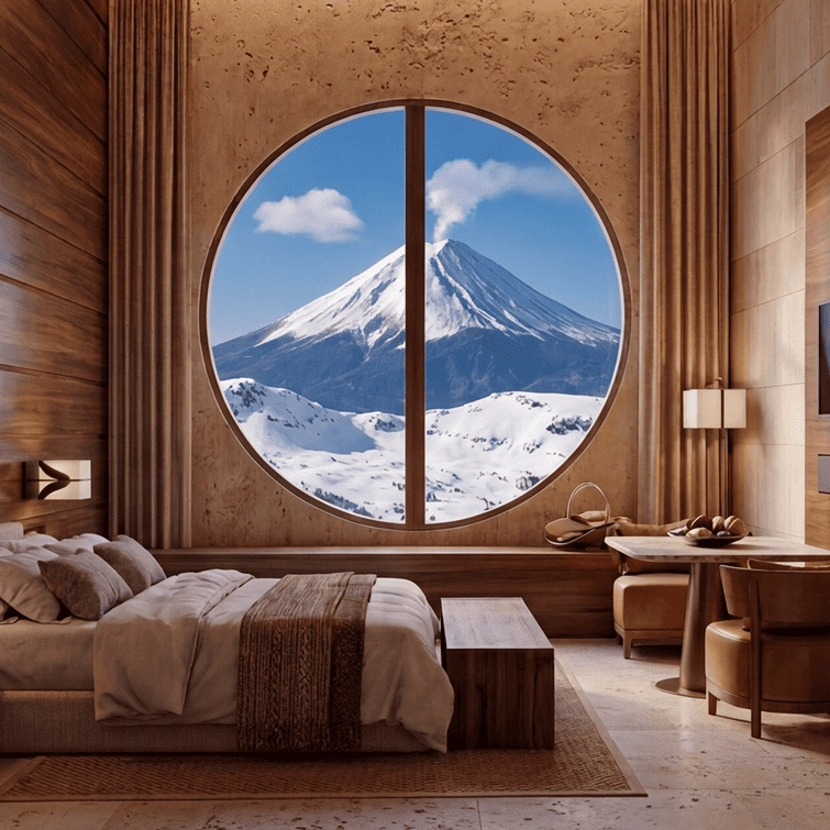 Deluxe Suite with Volcano View